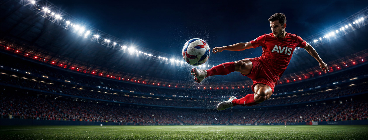 Get the world cup ball renting a car with Avis 